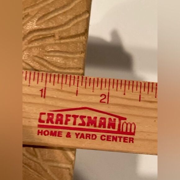 Vintage 1998 Creepy Wooden Hand Carved Beast Animal Face Wall Plaque - Picture 11 of 11